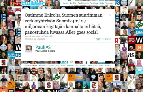 paulias Twitterissä