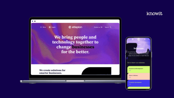 Etteplan - verkkosivuston uudistus (WordPress, Knowit Experience ...